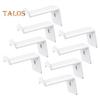 4/8Pcs Hat Hooks Cowboy Hat Racks Easy Installation Strong Adhesive Wall Mount Cap Holder Baseball Cap Organizers