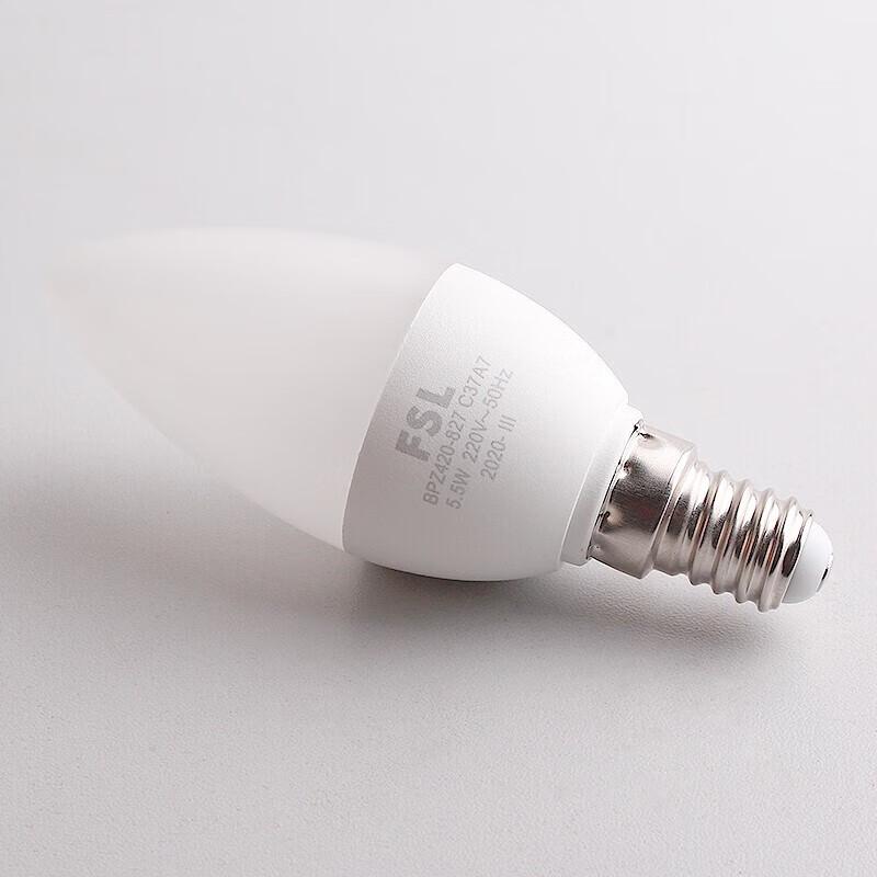 FSL E14 5.5W LED Candle Bulb - 10 Pack