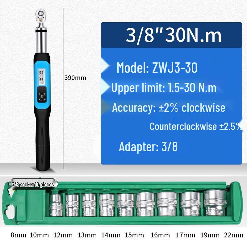 SHSIWI Digital Preset Adjustable Torque Wrench