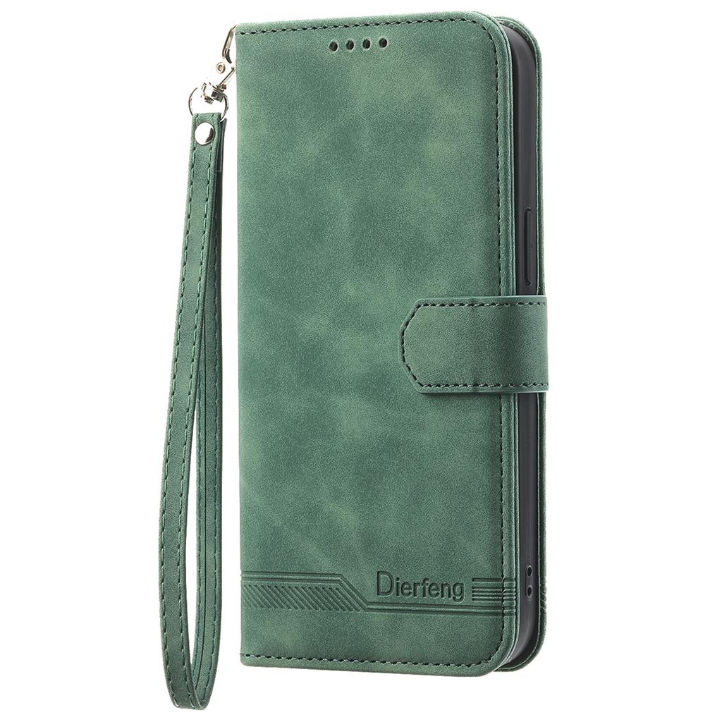 DIERFENG DF-03 for Xiaomi Redmi Note 13 Pro+ 5G Leather Case Phone Wallet Stand