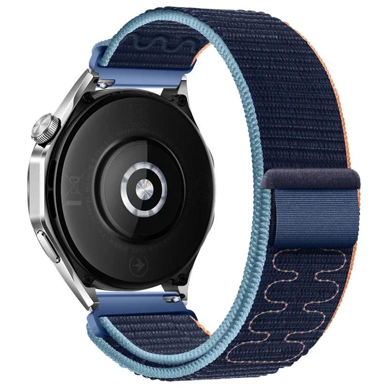 20 22mm Smartwatch-Armband für Huawei Amazfit Balance GT4/3/2 46mm Nylon-Armband für Samsung Galaxy Watch 4/6 Classic 5Pro 45mm