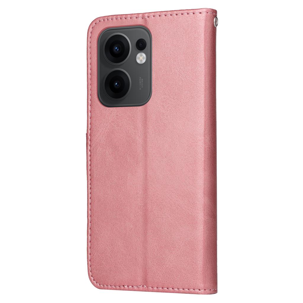 For Oppo Reno13 F 5G (Reno 13 FS 5G)/4G Case Wallet PU Leather Folio Flip Phone Cover