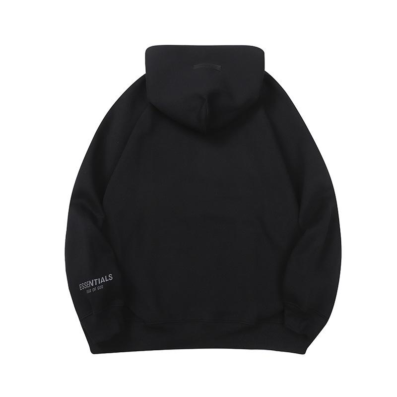 Bluza z kapturem unisex z modnym logo w podwójną linię