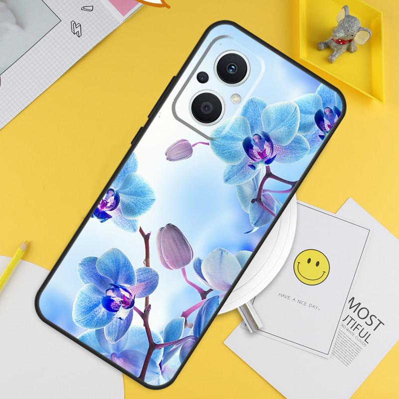 Orchid Flowers Colorful For OPPO Reno 13F 11F 12F 14F 10 11 12 13 14 Pro 8T 7 8 Lite OPPO Find X8 X6 X5 X9 Pro Case