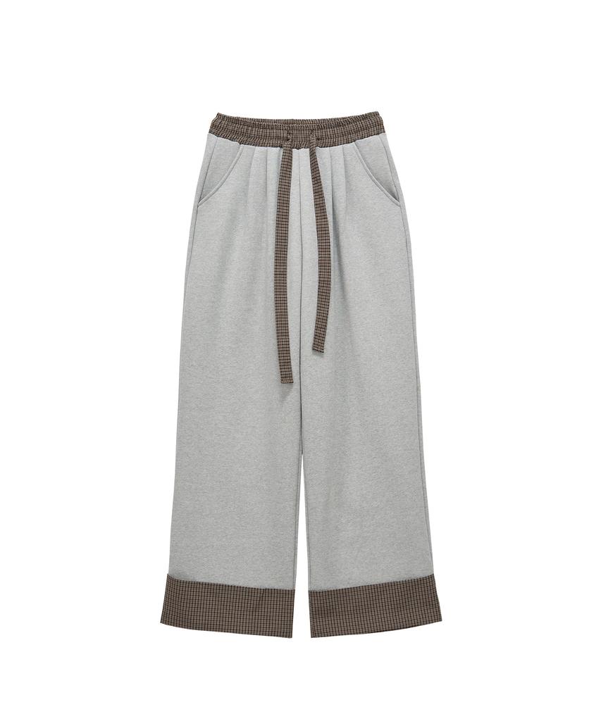 PANDORAFIT Roll-Up Banding Pants (Melange Gray)