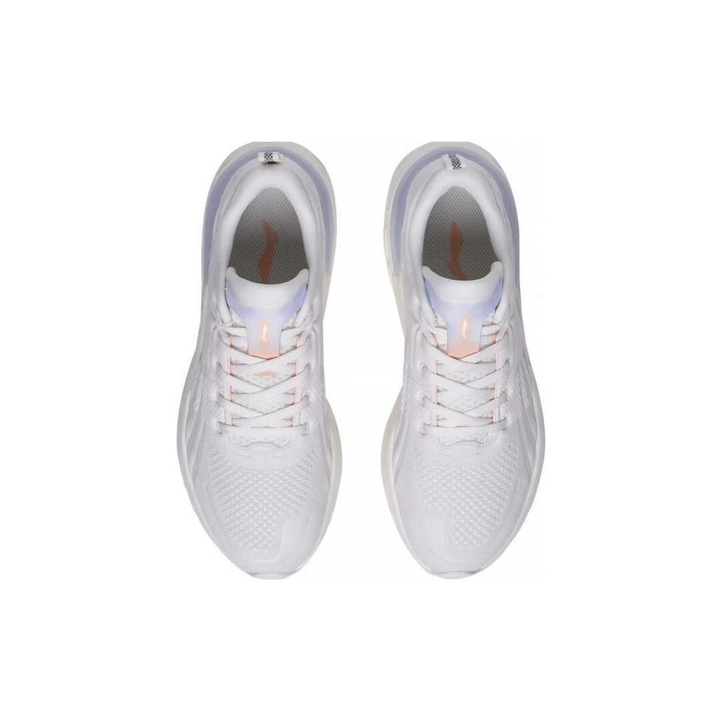 Li Ning Yuedong 1.0 Sports Abrasion Resistant Breathable Low top Running Shoes Women's White ARST032-4