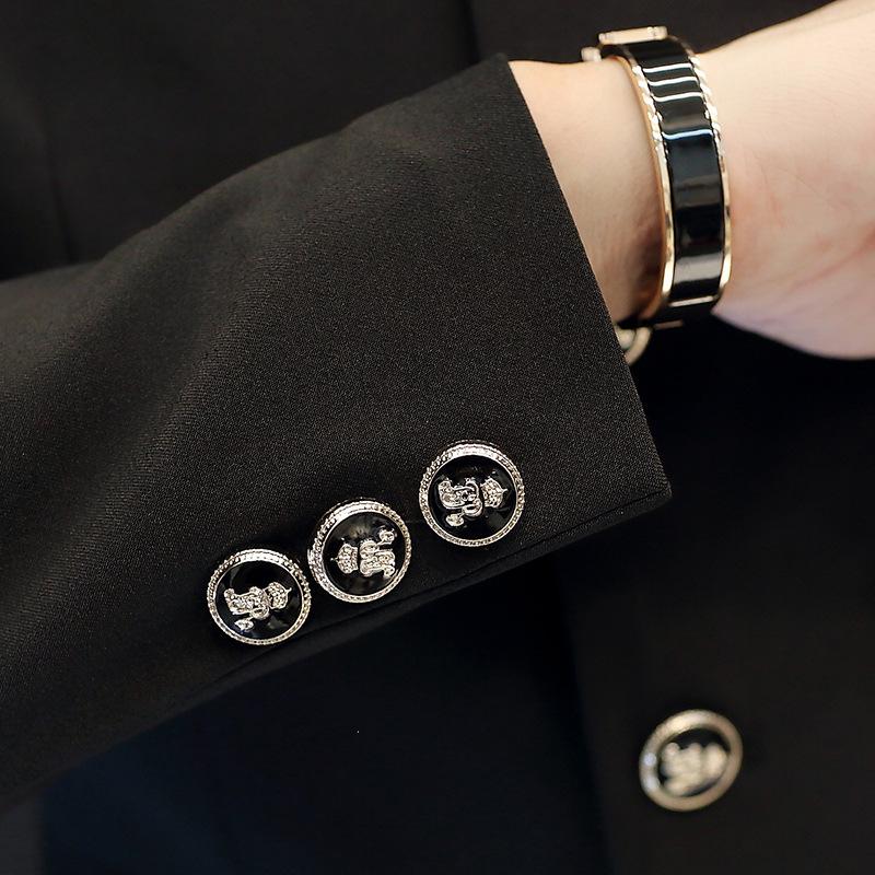 Spring Autumn Men's Models Stand Up Collar Zhongshan Casual Collar Slim Solid Colour Suit Jacket