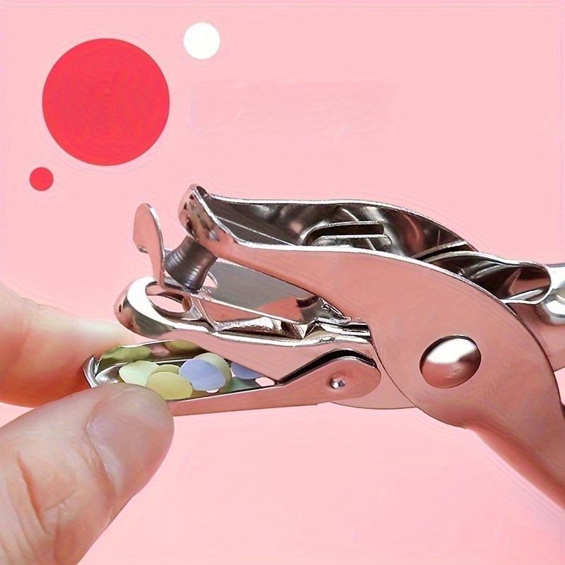 Manual Punch Tool, Suitable for Paper and Card Binding, 3mm Hole Punching, Office Stationery Supplies, Battery-Free