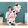 New Cute Cow Plush Toy Doll Sleeping Long Pillow Nap Rag Doll Birthday Gift