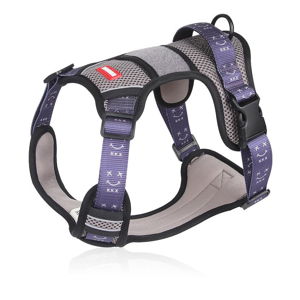 Retractable Dog Vest and Collar with Harness