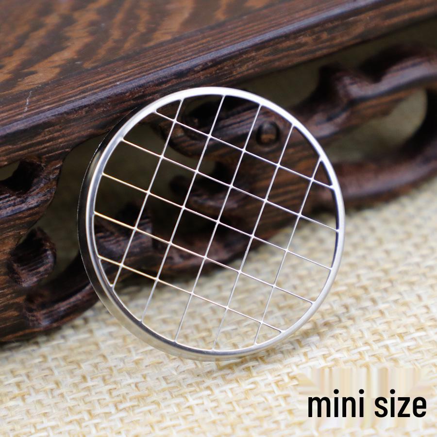 Auspicious Words Round Incense Burner: Copper Alloy, Indoor Agarwood Aromatherapy Ornament