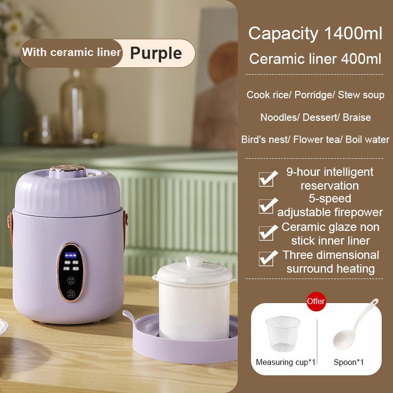 1,4l elektrická konvice, hrnec na ohřev vody, termální ohřev, kotel, polévka, dušená kaše, pomalý hrnec, nudle, rýže, hrnek na vaření