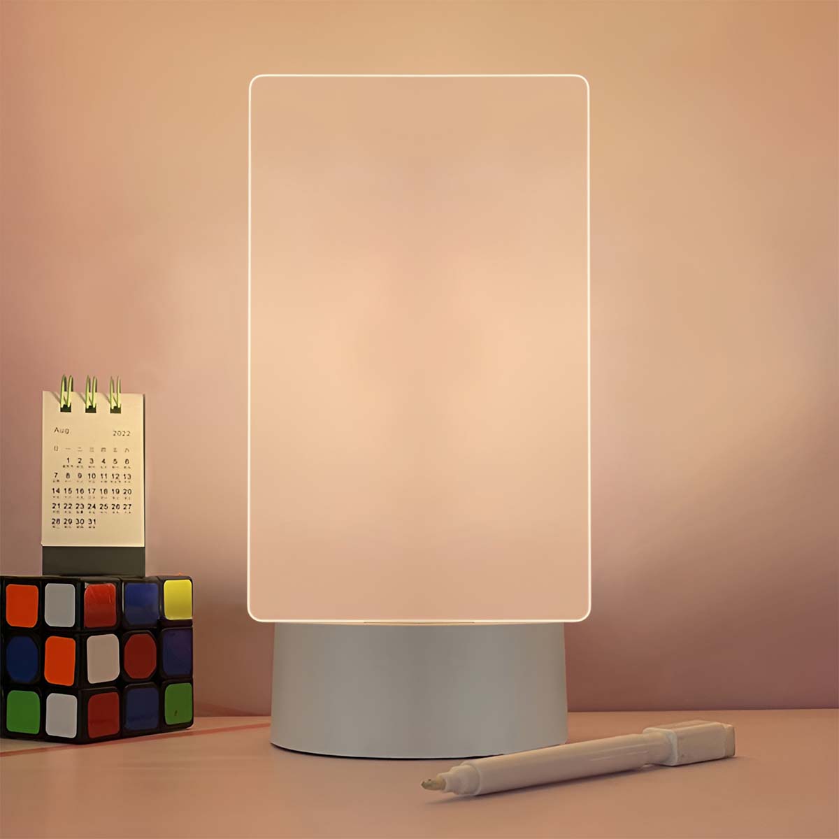 

Atmosphere Gift 3D Message Board Night Light Creative Bedroom Bedhead DIY Transparent USB Handwritten Tablet Desk Lamp