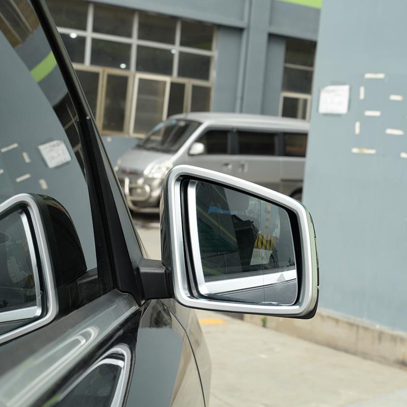 Chrome Side Door Rearview Mirror Frame Cover Trim For Mercedes Benz ML GL GLE GLS Class W166 X166 2013-2016 Car Styling