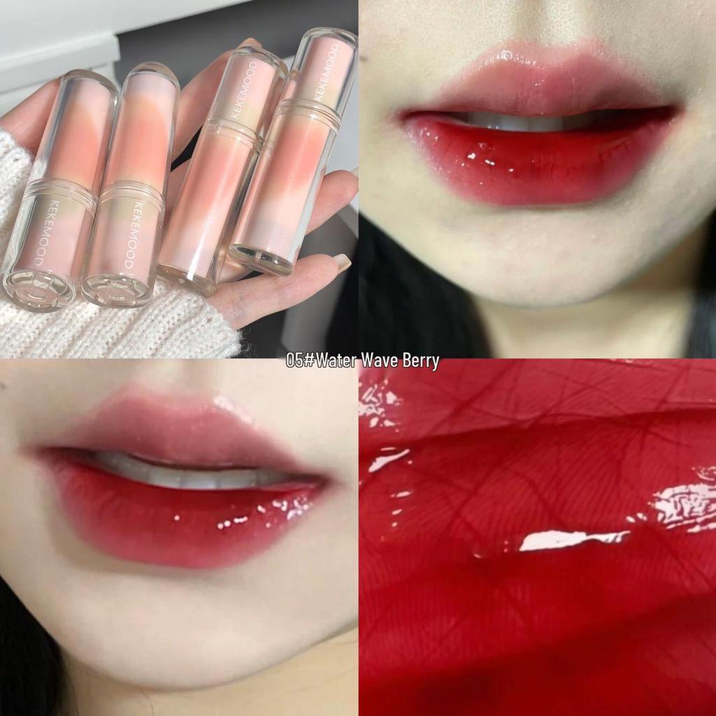 Luminous Hydrating Lipstick: Moisturizing Jelly Lip Balm for Women & Students