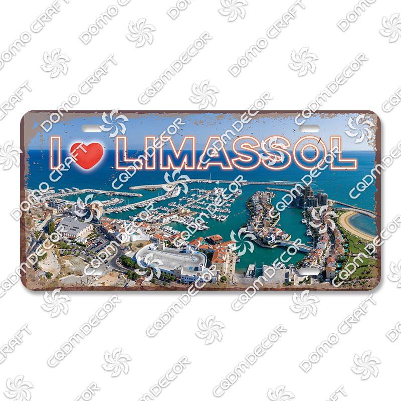 National Tourist City Plaques Metal Plate London Hawaii Venice Retro Metal Tin Signs Wall Decor Garage Car Club Living Room Home