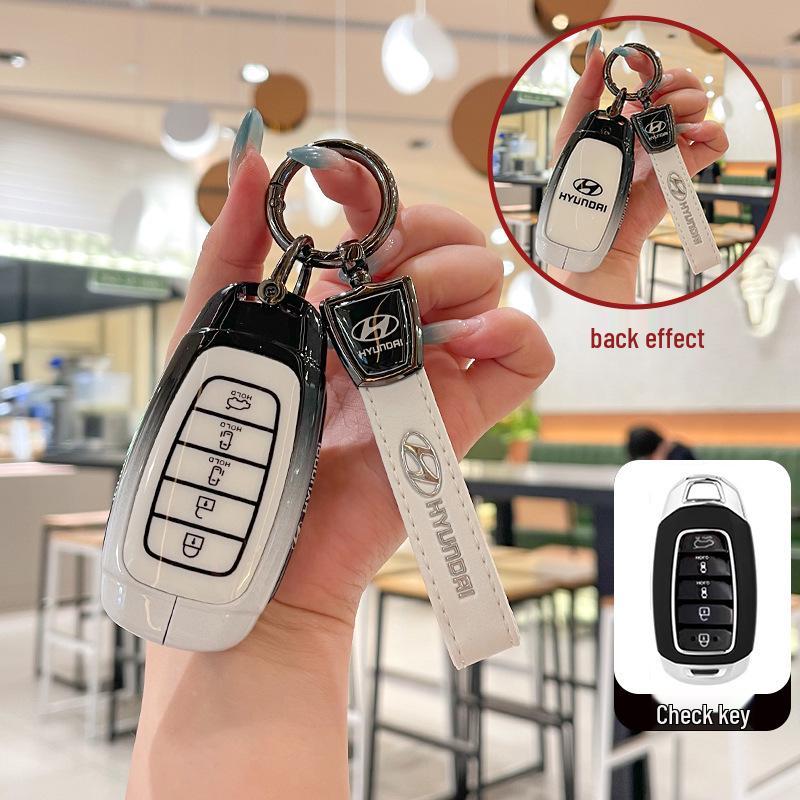 2021-2023 Hyundai CUSTO Key Case: Metal Car Key Buckle Shell