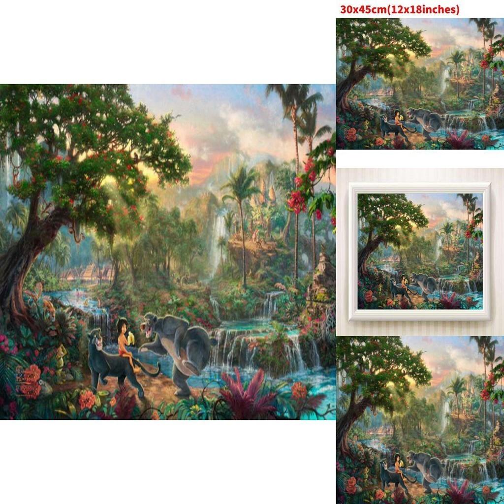 Meerjungfrauenprinzessin Leinwand Wandkunst Für Moderne Märchen Schlafzimmerdeko Cartoon Stil Bunt Gerahmt Sprühmalerei Verschiedene Größen