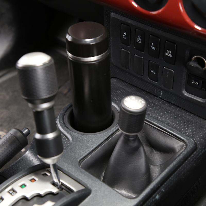 Car Cup Holder For Toyota FJ Cruiser 2007- Silicone Central Control Cup Stopper Drink Water Bottle Can Mount Anti-slip