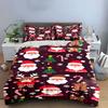 Santa's Festive Wonderland! Bedding Sets Duvet Covers Pillowcases(1* Duvet Cover 2* Pillowcases Without Duvet Insert)