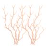 6Pcs Artificial Antler Branches Coral Design Fake Twig Decor for Halloween Party Home Vase Filling DIY Craft Layout Props