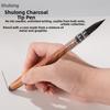 Soft Round Tip Art Brush Nylon Fiber Oil Painting Brush Pen Head Printmaking Brush  Student Art