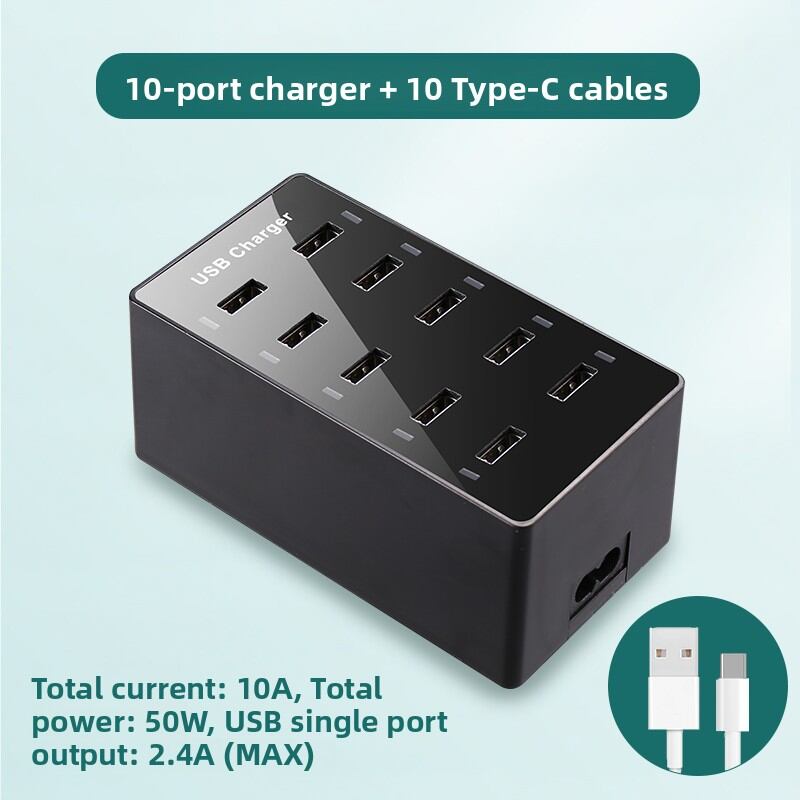 Earise | Multi-Function Multi-Port USB Charger 15 Ports