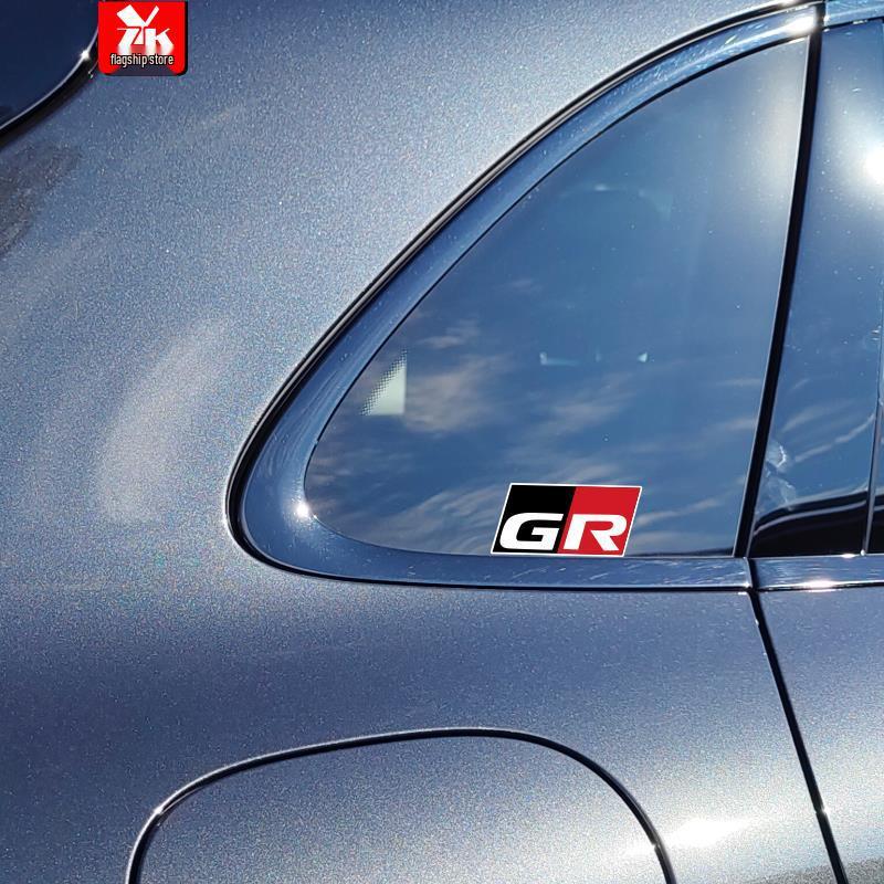 Adesivi Personalizzati per Vetri e Graffi Posteriori Toyota GR Performance - GAZOO