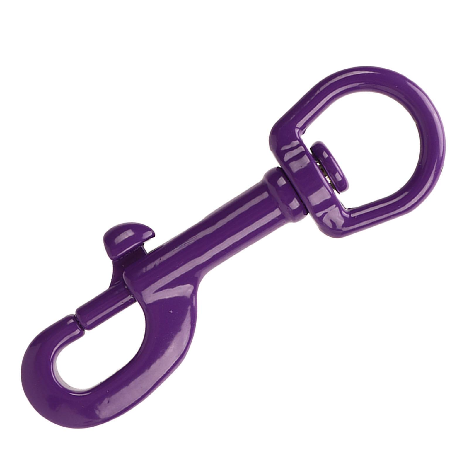 

3.5 Inch Round Swivel Eye Bolt Snap Hooks 90mm 316 Stainless Steel Swivel Eye Bolt Snap Hooks for Diving Marine Rigging фіолетовий