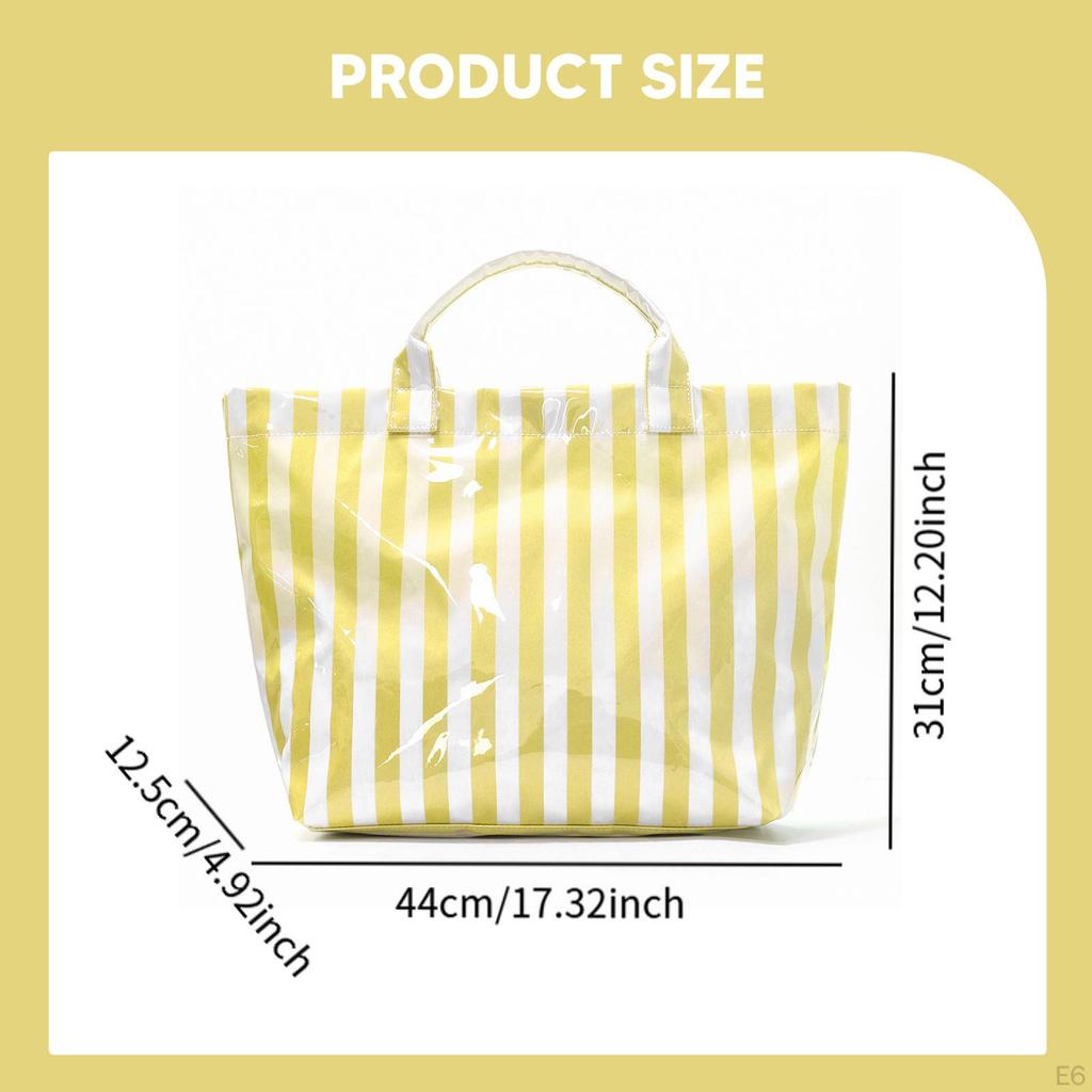 Grocery Bag, Waterproof PVC Nurse Shoulder Handbag for Shopping