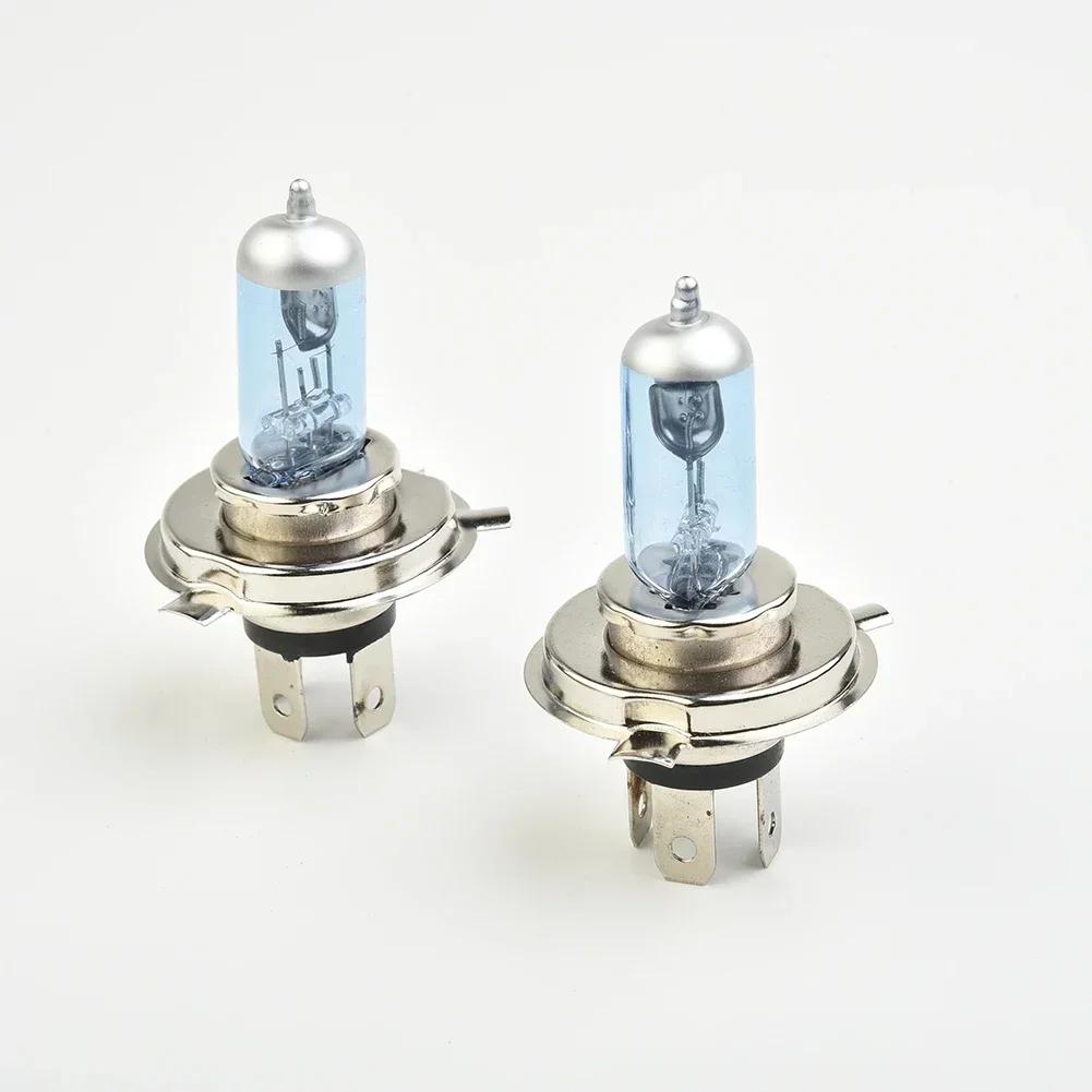 H4 100W 12V Halogen Bulb H4 Super White Fog Lights High Power Car Headlights Lamp Car Light Source Parking