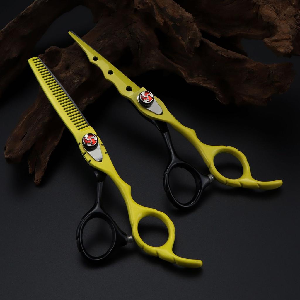 6.0 Color Paint, Personality, Hair Scissors, Hair Scissors, Flat Scissors, Bangs Scissors, Thin Scissors