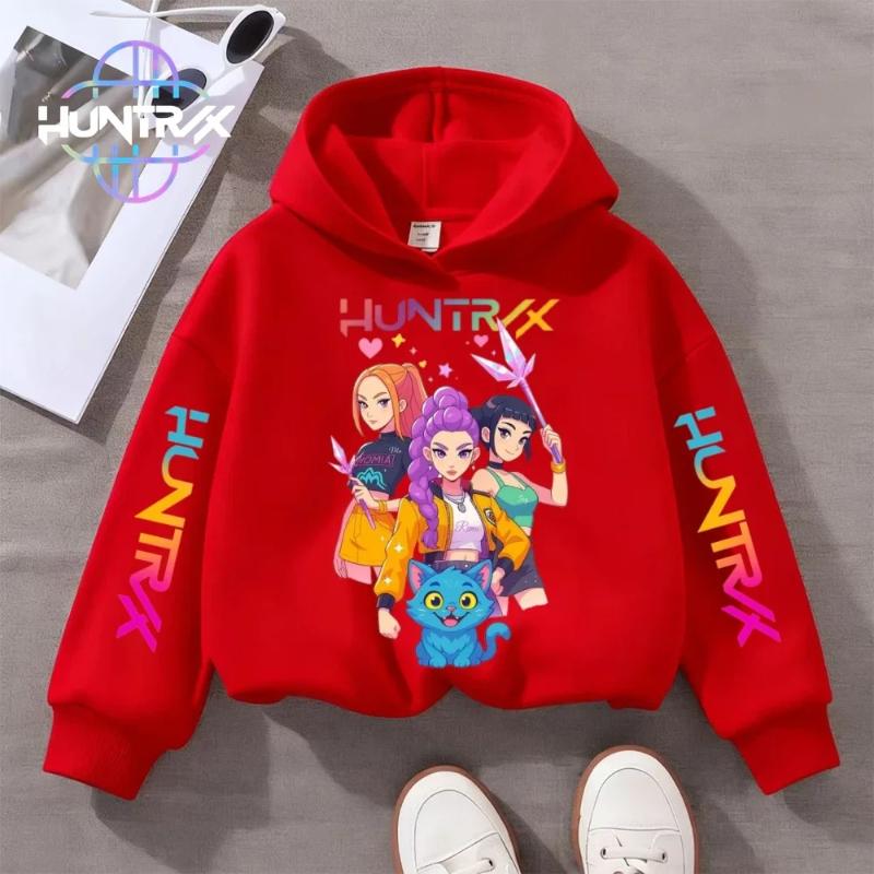 Children's KPop Demon Hunters Sweatshirt 3-14Y Saja Boys
