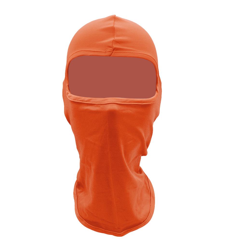 Cagoule de cyclisme à protection UV: Couvre-chef coupe-vent, anti-poussière et protégeant du soleil pour les sports de plein air et la moto