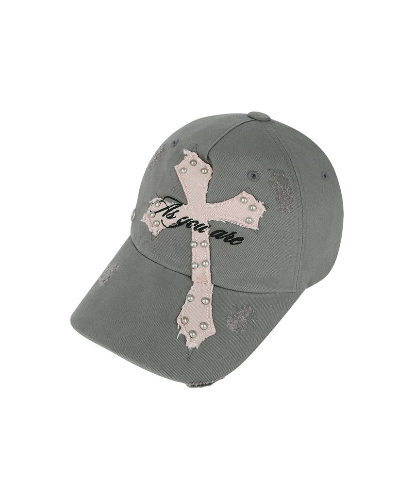 Aejeuyua Vintage Crossbody Ball Cap Gray