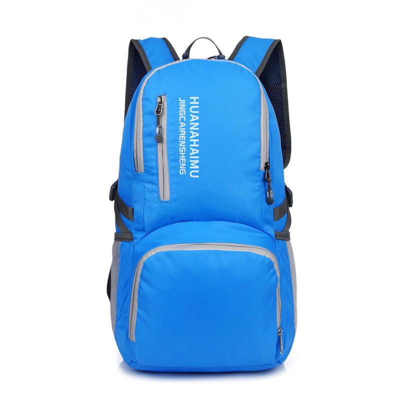 Warnerheim Waterproof Folding Backpack: Large Capacity, Lightweight, Portable Outdoor Travel Bag