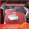 2025 Hot Car Tissue Box Quality Leather Auto Paper Towel Storage Bag For Mazda 2 3 6 5 Atenza CX3 CX5 MX5 CX7 Axela CX30 CX90 CX