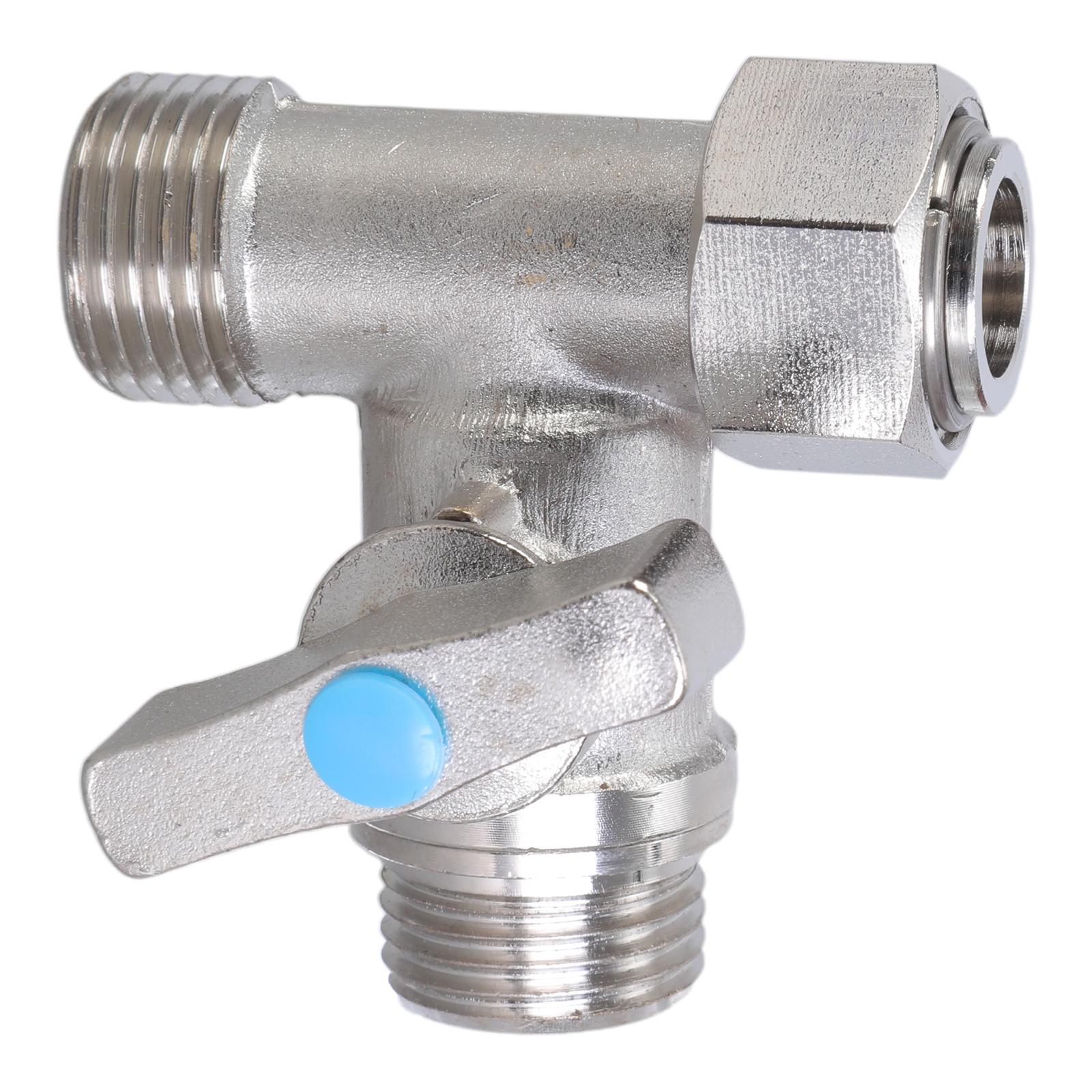 

Стальной тройник, адаптер запорного клапана, Т-образный соединитель, адаптер клапана, многоцелевые клапаны для установки распылителя биде и бачка унитаза A