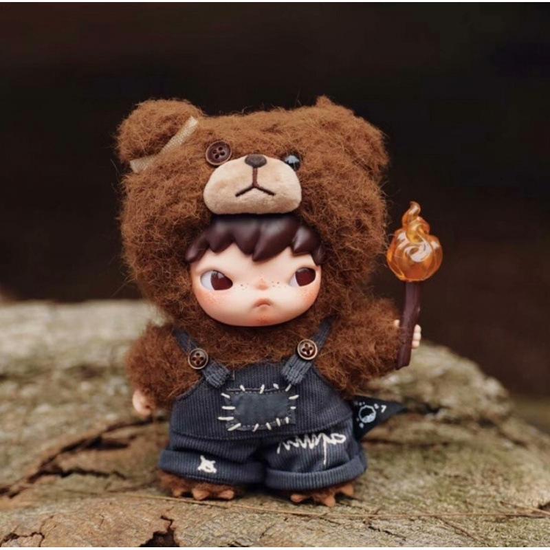 Hirono Living Wild Vinyl Plush Doll Stuffed Toy Cartoon Bag Pendant Anime Gift