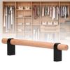 Smooth Finish Cabinet Pulls Zinc alloy Solid Wood Handles Stable Drawer Pulls  Kitchen