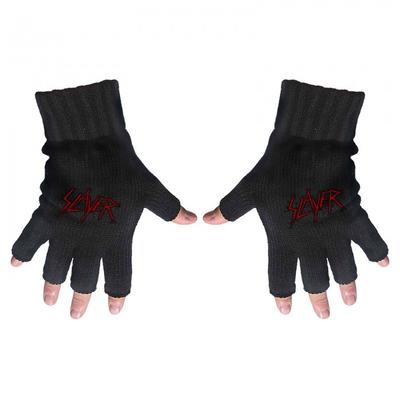 Slayer Unisex Erwachsene Logo Kratzer Fingerlose Handschuhe