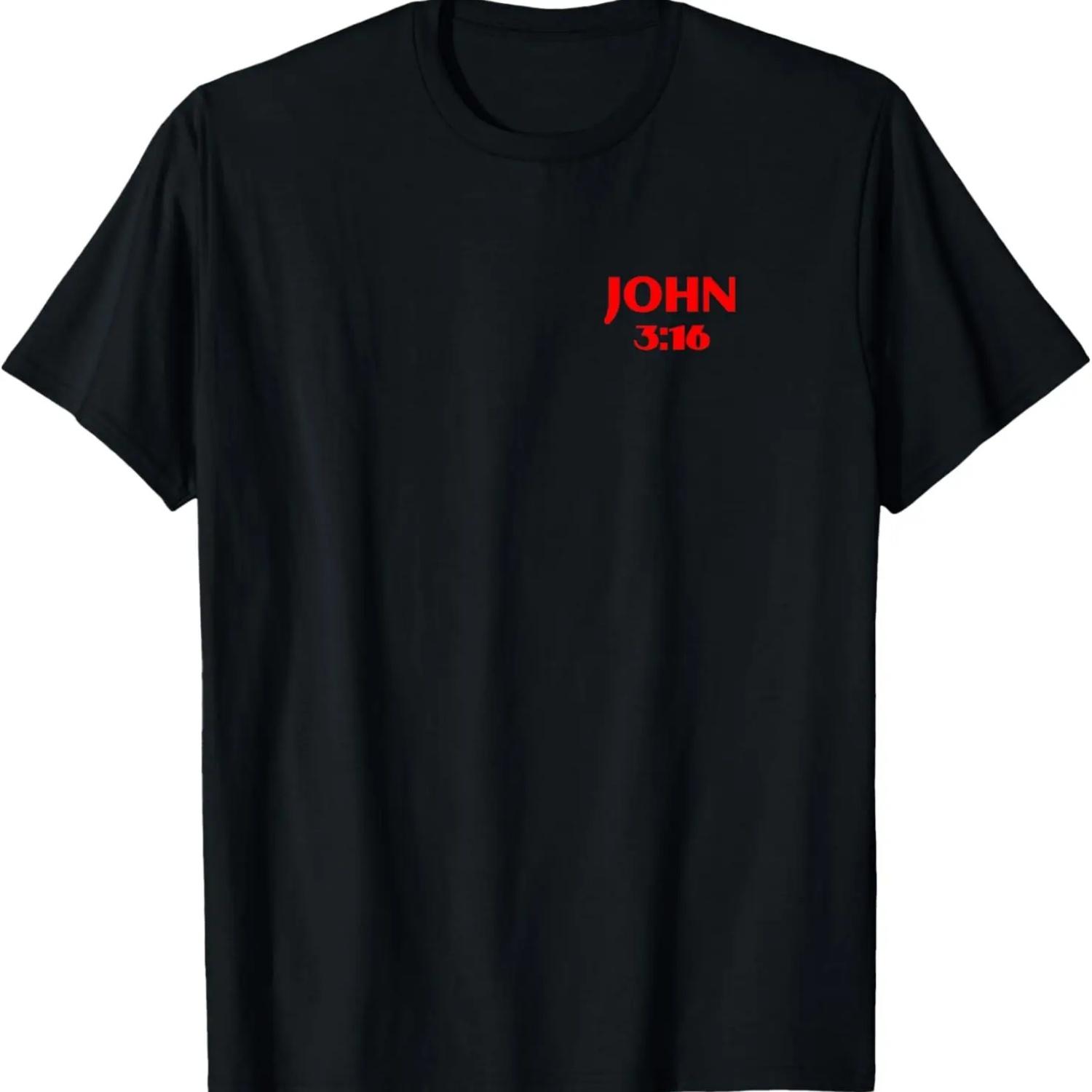 John 3_16 Jesus Christ Is Lord Revival Bible Christian T-Shirt S
