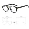 Retro Small Frames Anti-blue Light Glasses Arts and Culture Small Fresh Flat Glasses Hundreds of Round Frames Leopard Glasses