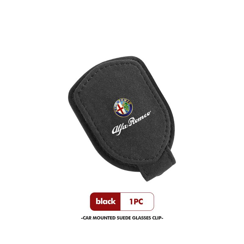 2026 Horká nálepka Pro auto Alfa Romeo Klip na sluneční clonu Kartičky na brýle Magnetický držák na sluneční brýle GT Stelvio F1 Brera Volante Tonale