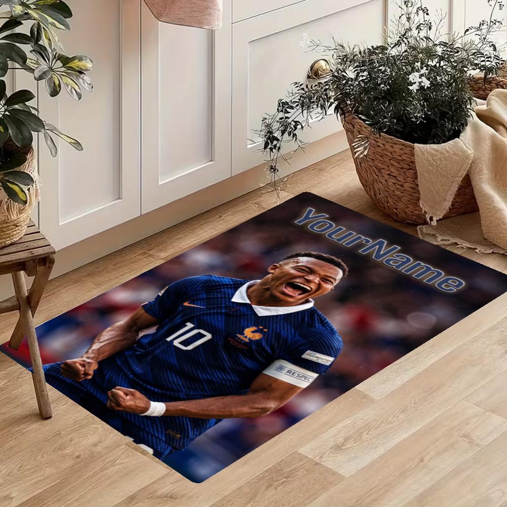 Mbappe Customize Your Name Kitchen Rug Runner Rug Laundry Mat Hallway Entryway The Best Gift Choice