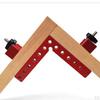 Brackets Square Corner Clamp Aluminum Alloy, Red