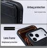 Magnetic Leather Card Holder Phone Case for iPhone 17 Pro Max