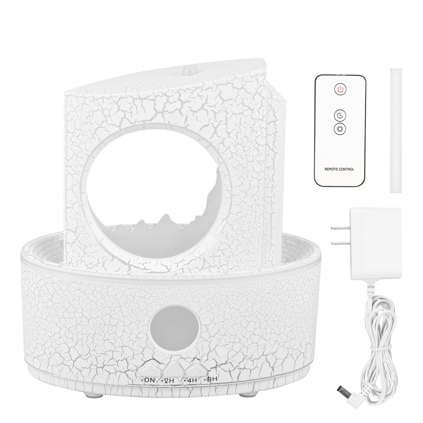 Raindrop Humidifier 180ml Essential Oil Humidifier Low Noise Water Drip Humidifier 3 Timer Settings Aroma Diffuser Humidifier