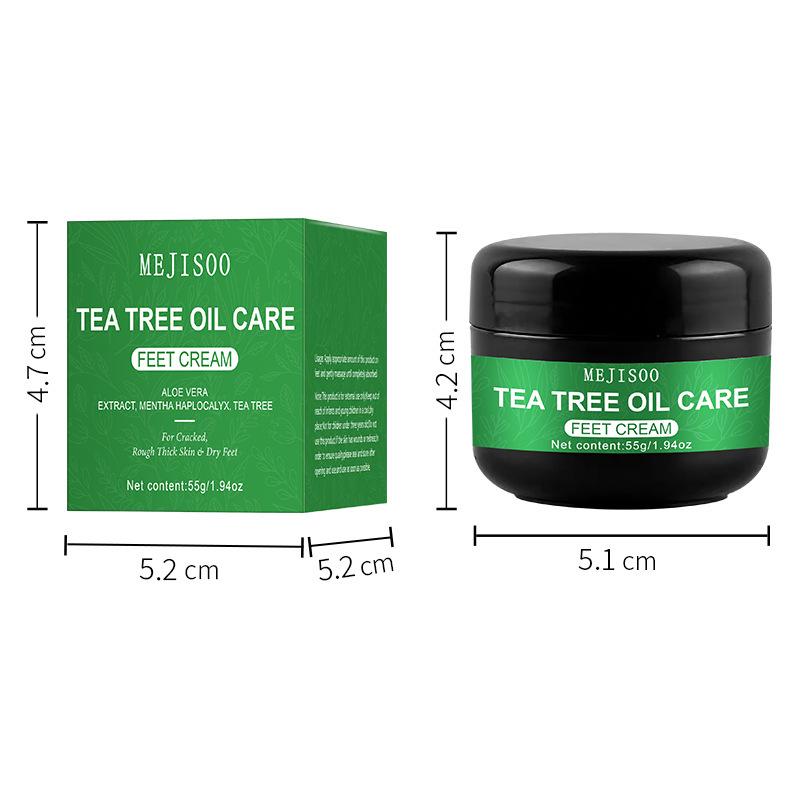 Kusuo Tea Tree Foot Cream - Anti-Dry, Crack Repair with Tea Tree Oil