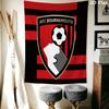 AFC Bournemouth Wall Tapestry Aesthetic Wall Hanging Printed Fabric Blanket Decorative Tapestries for Bedroom Living Room Home Decor